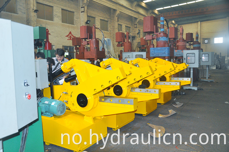 hydraulic metal shear